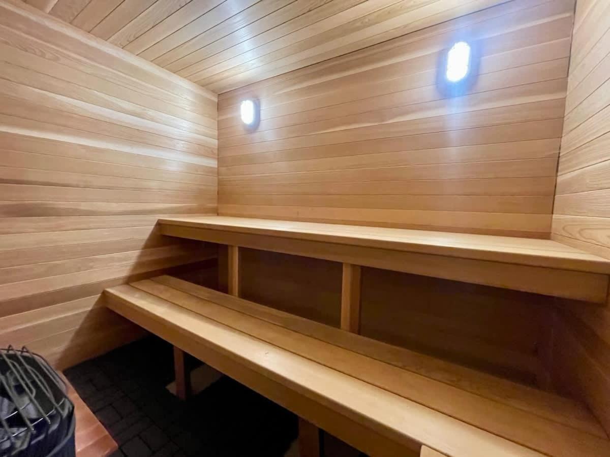 Stunning Log Cabin Getaway At The Hannu Haus Ironwood Εξωτερικό φωτογραφία
