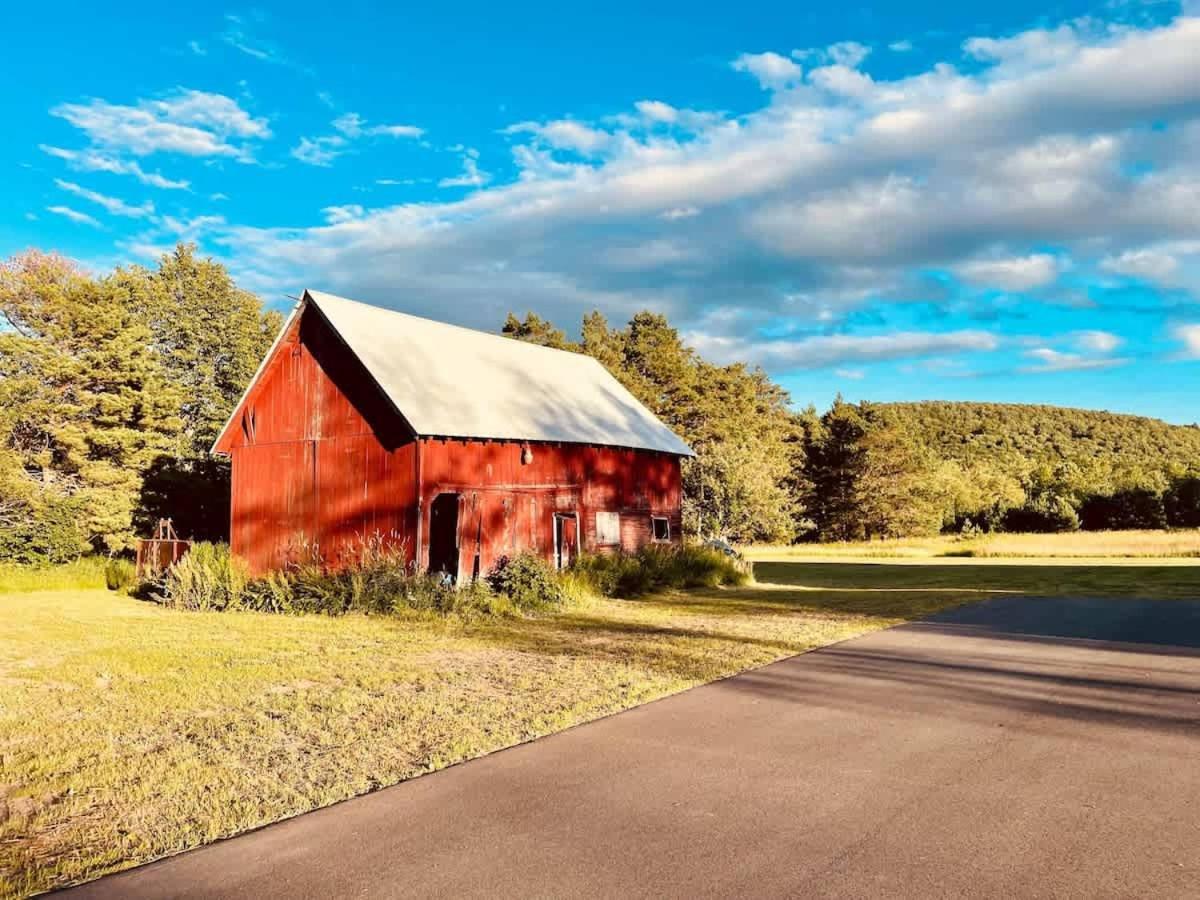 Stunning Log Cabin Getaway At The Hannu Haus Ironwood Εξωτερικό φωτογραφία