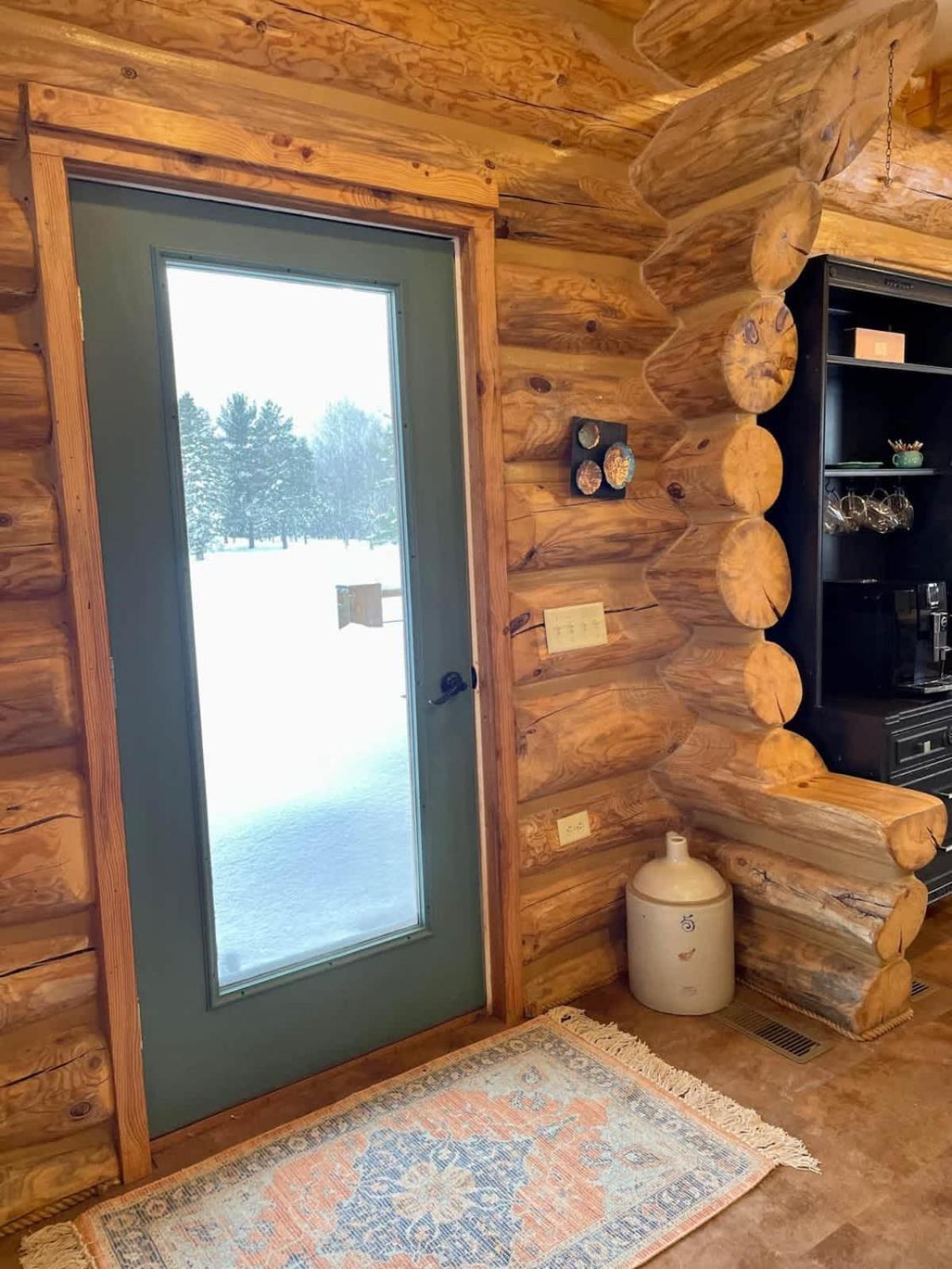 Stunning Log Cabin Getaway At The Hannu Haus Ironwood Εξωτερικό φωτογραφία