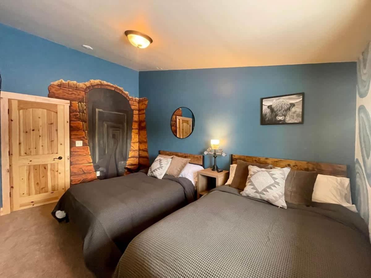 Stunning Log Cabin Getaway At The Hannu Haus Ironwood Εξωτερικό φωτογραφία