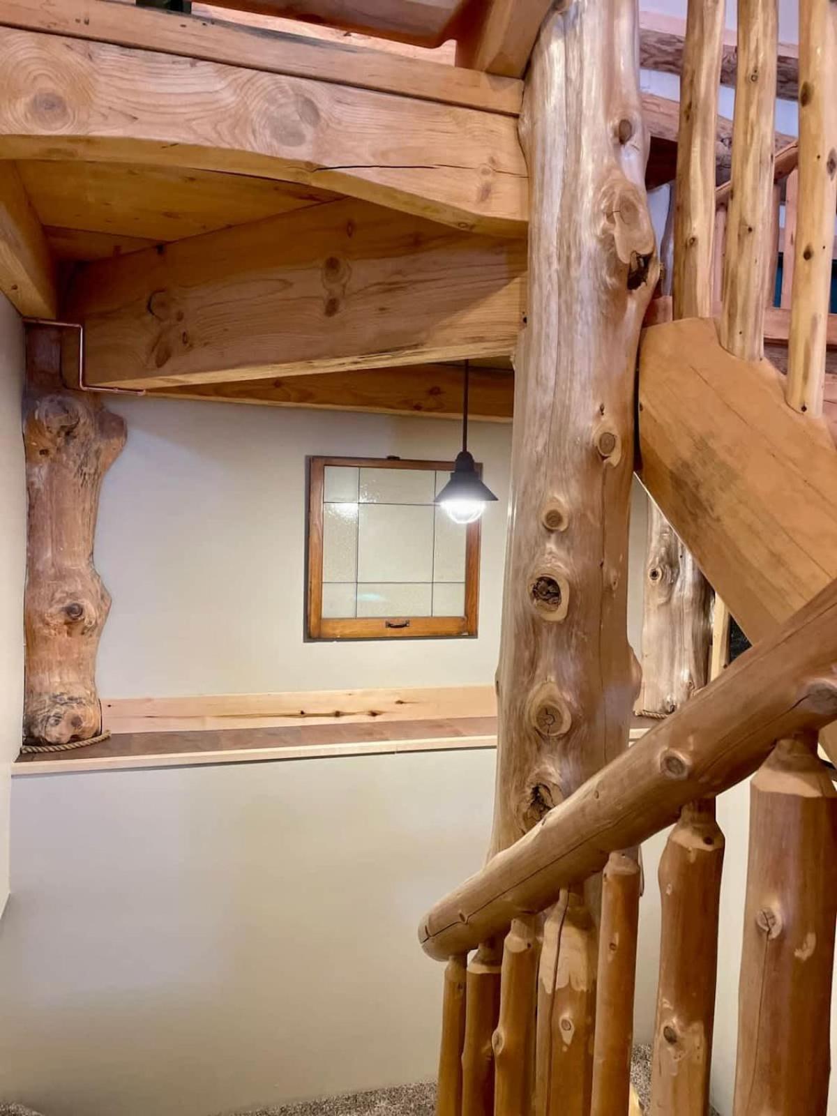 Stunning Log Cabin Getaway At The Hannu Haus Ironwood Εξωτερικό φωτογραφία