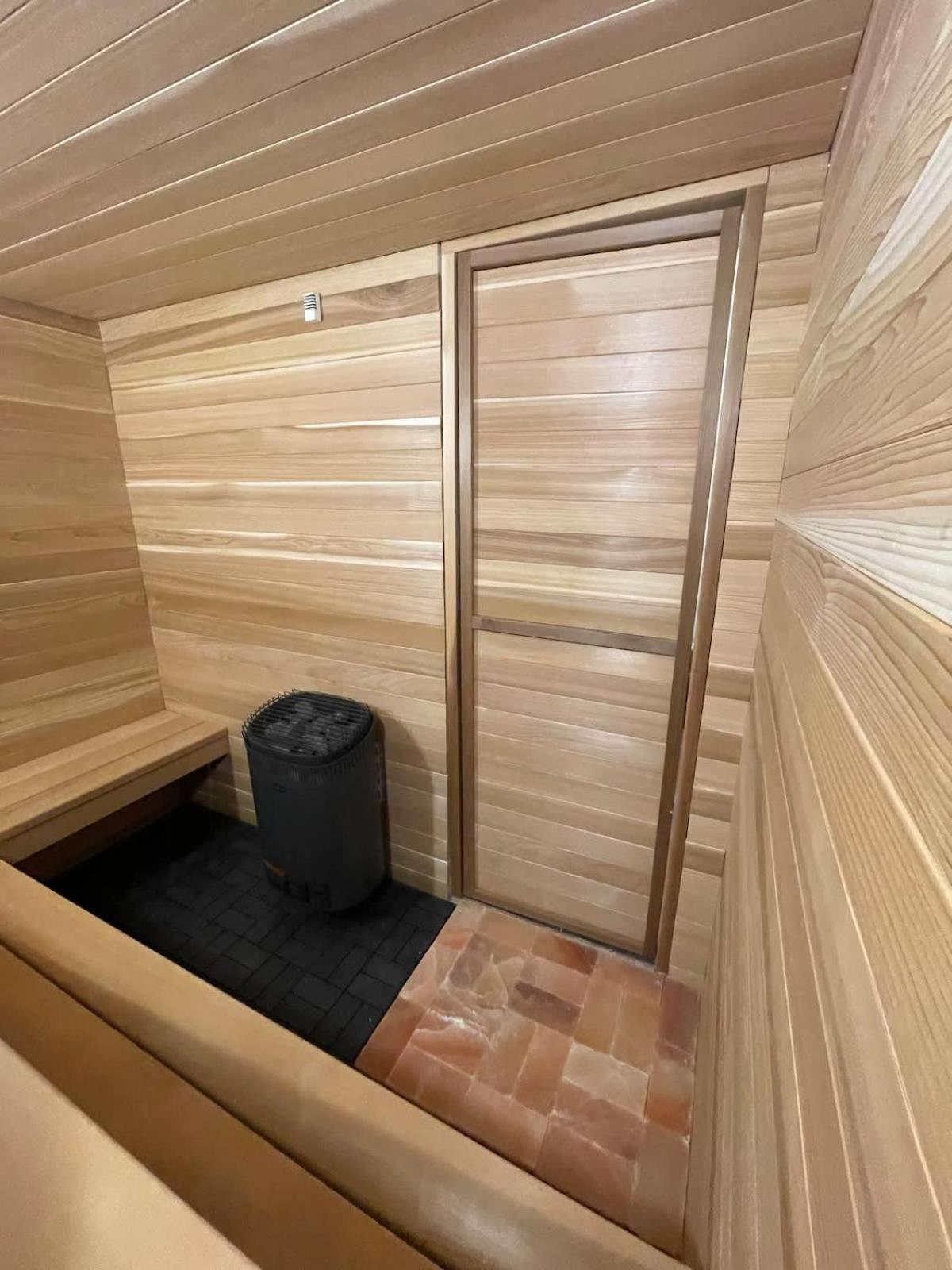Stunning Log Cabin Getaway At The Hannu Haus Ironwood Εξωτερικό φωτογραφία