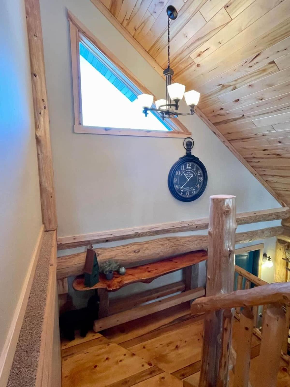 Stunning Log Cabin Getaway At The Hannu Haus Ironwood Εξωτερικό φωτογραφία